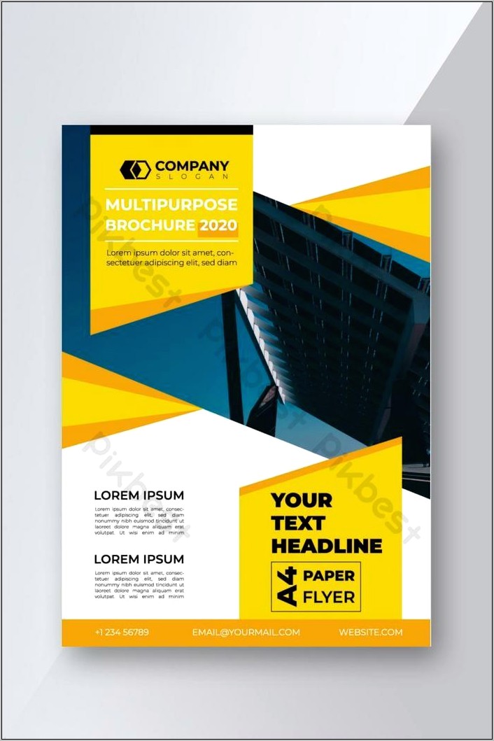 Brochure Design Template Vector Free Download