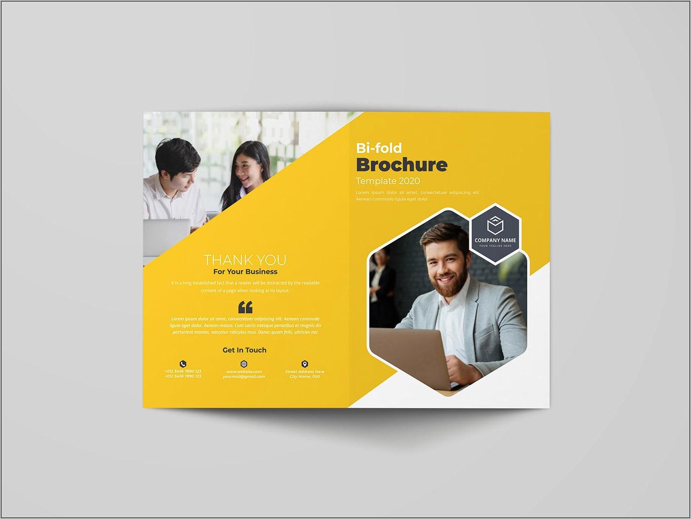 Brochure Design Templates Free Download Illustrator