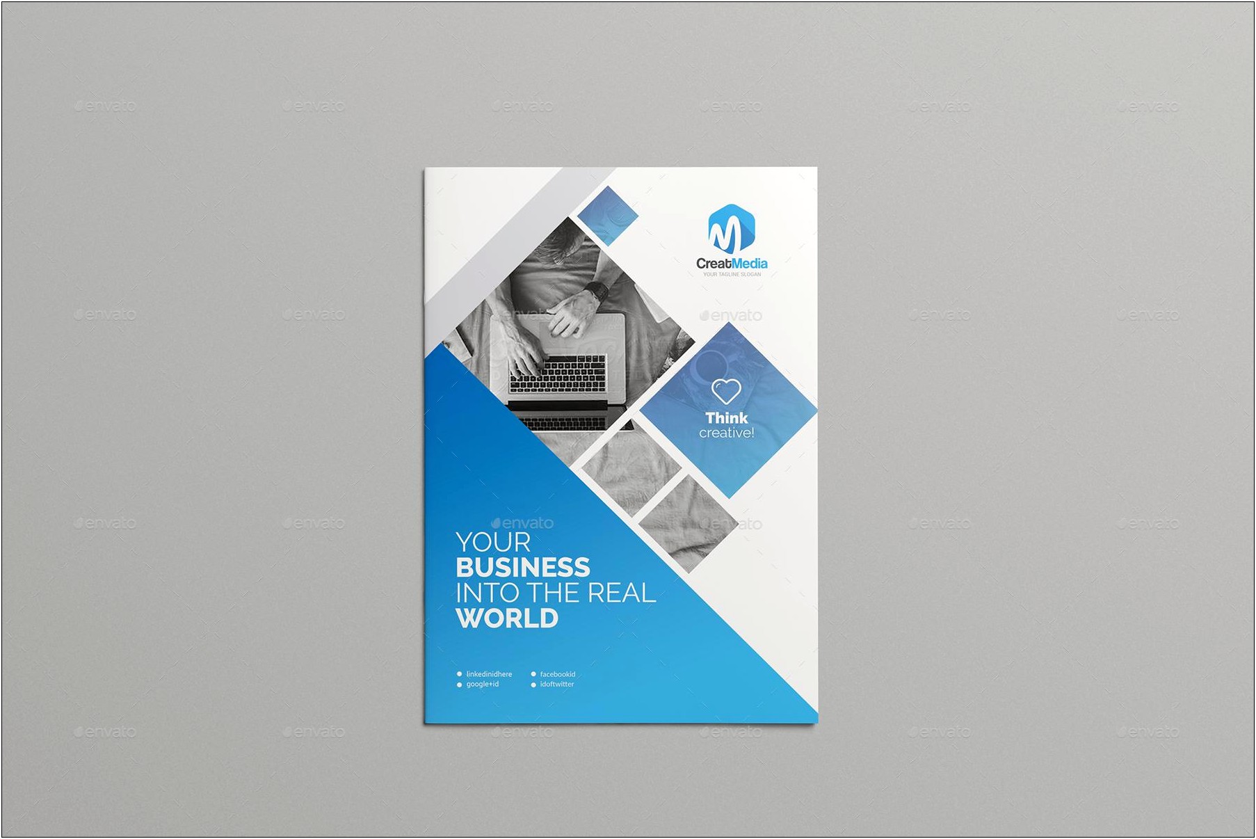 Brochure Template For Corporation Free Psd