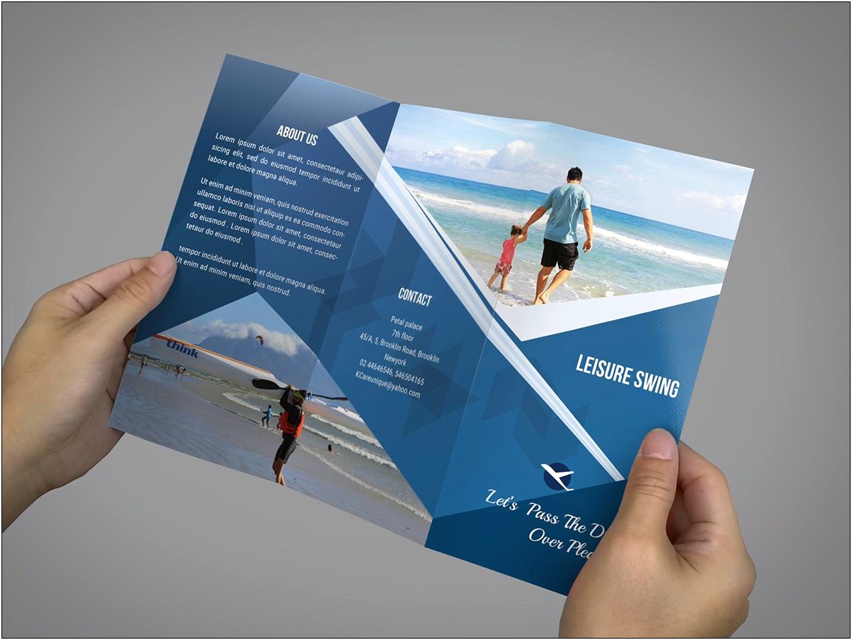 Brochure Templates For Vacation Brochure Free