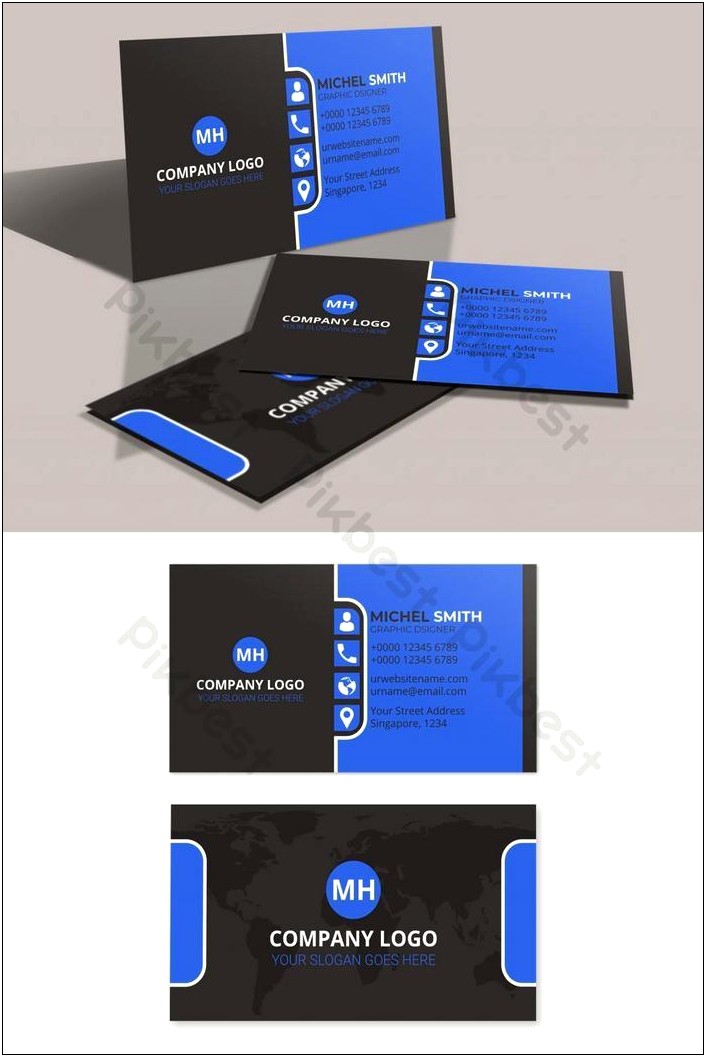 Business Card Photoshop Template Psd Free