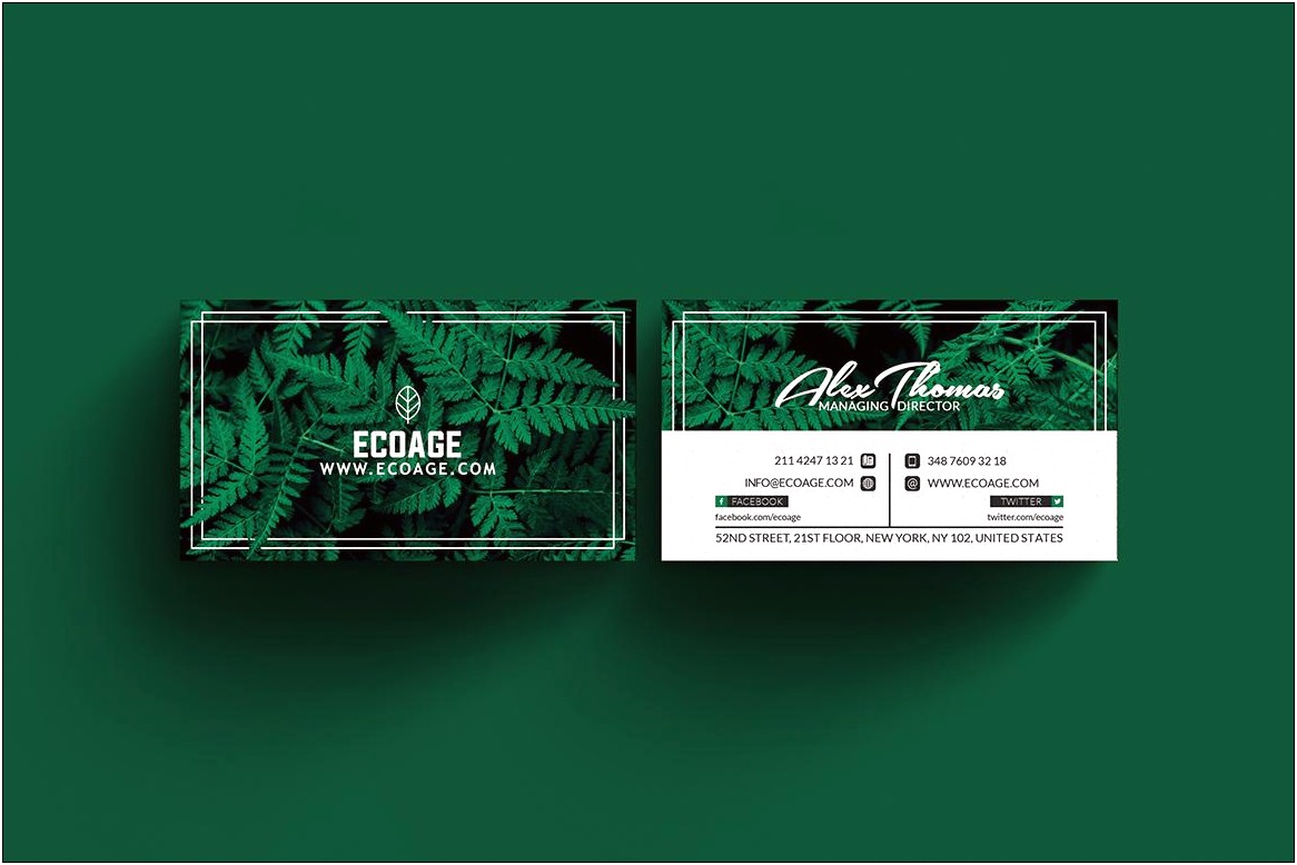 Business Card Template Download For Free