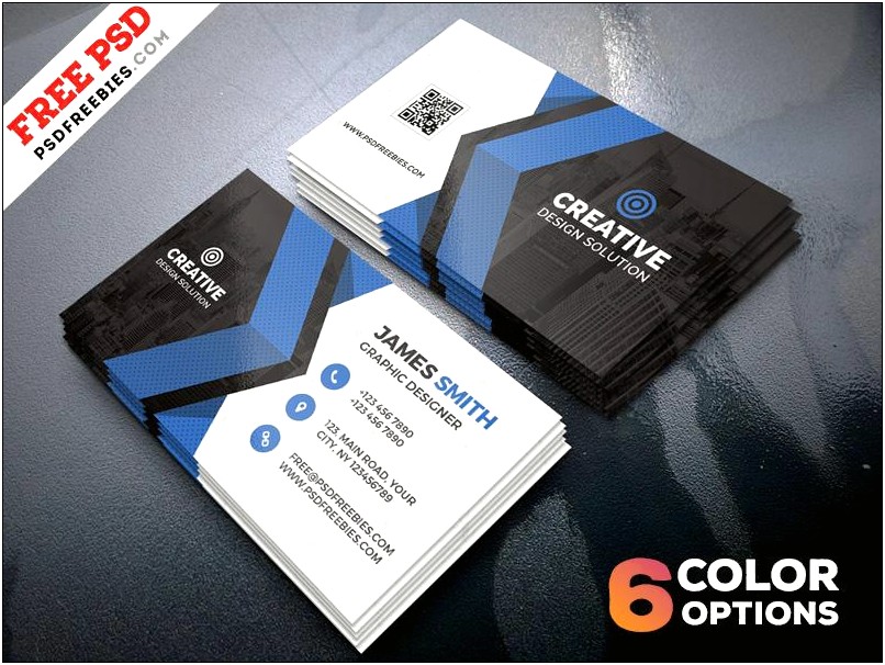 Business Card Template With Logo Free