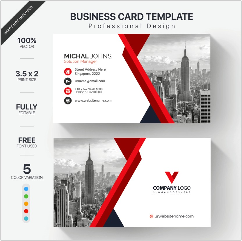 Business Card Templates Free Printable 3
