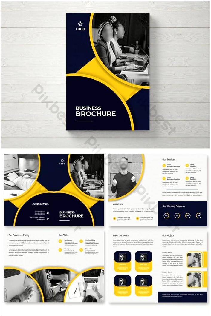 Business Catalog Templates Psd Free Download