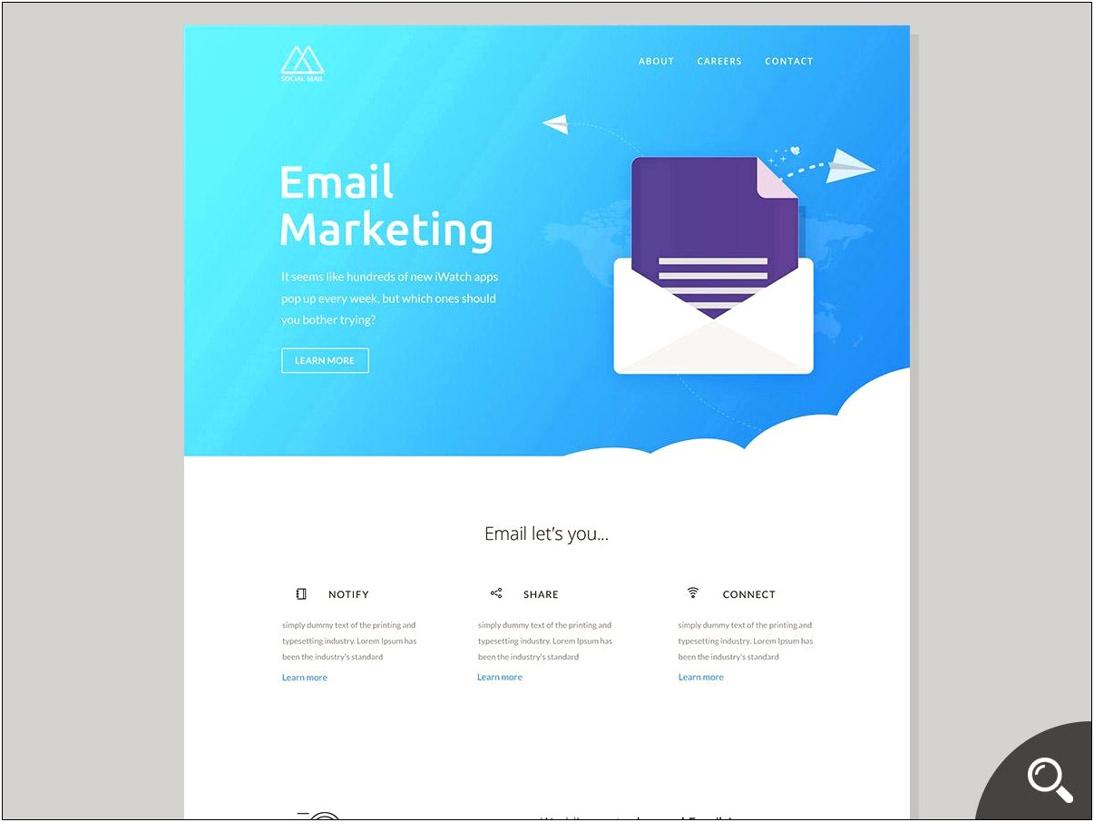 Business Email Templates Free Download Psd