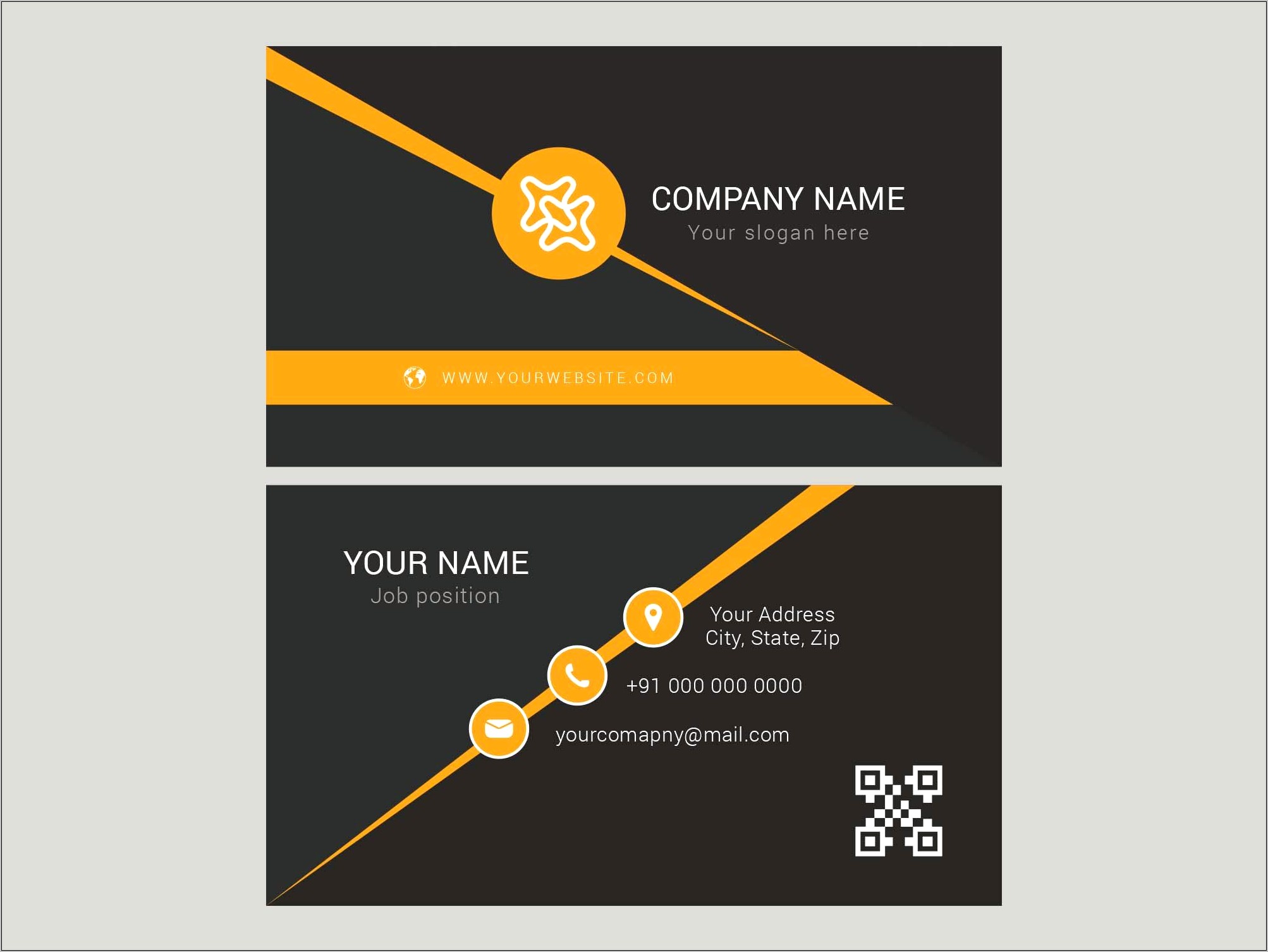 Business Invitation Card Template Free Download