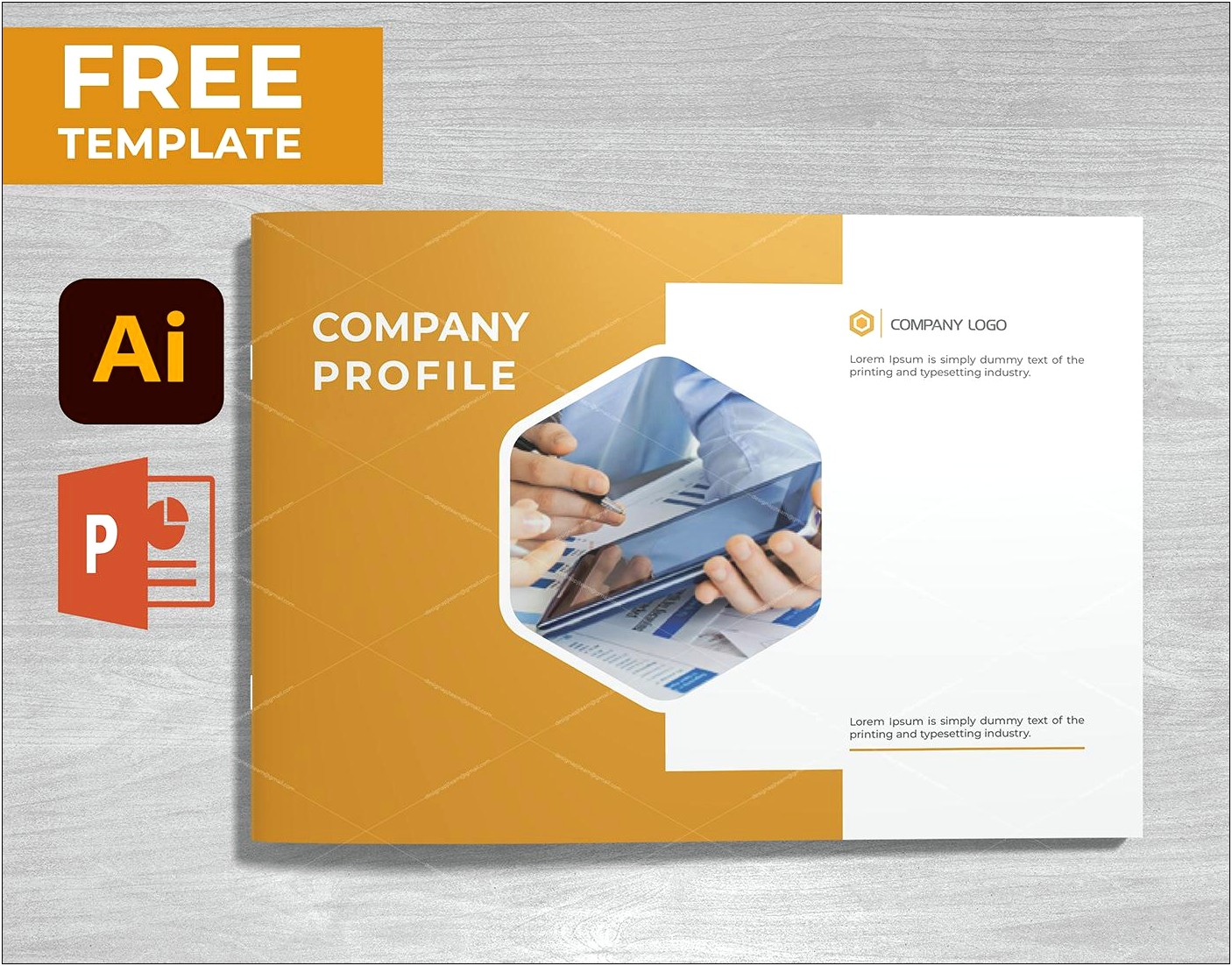 Business Profile Design Template Free Download