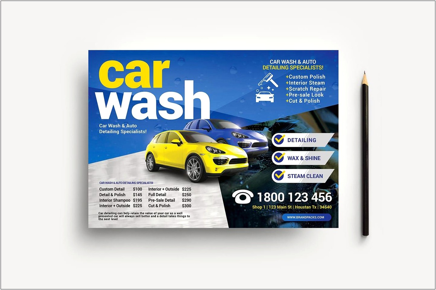 Car Wash Fundraiser Flyer Template Free