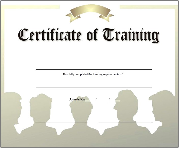 Certificate Design Template Word Free Download