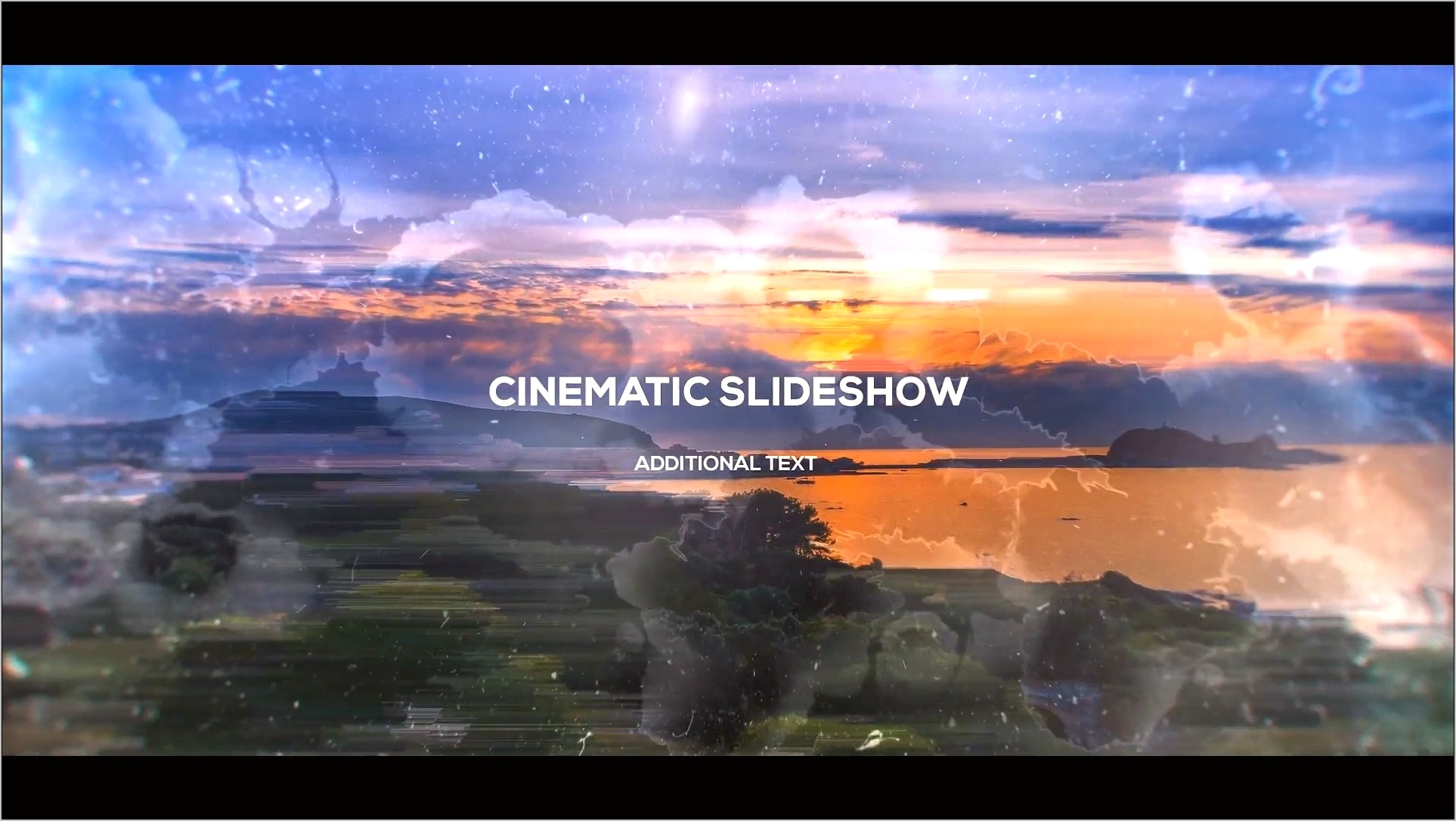 Cinematic Slideshow After Effects Template Free