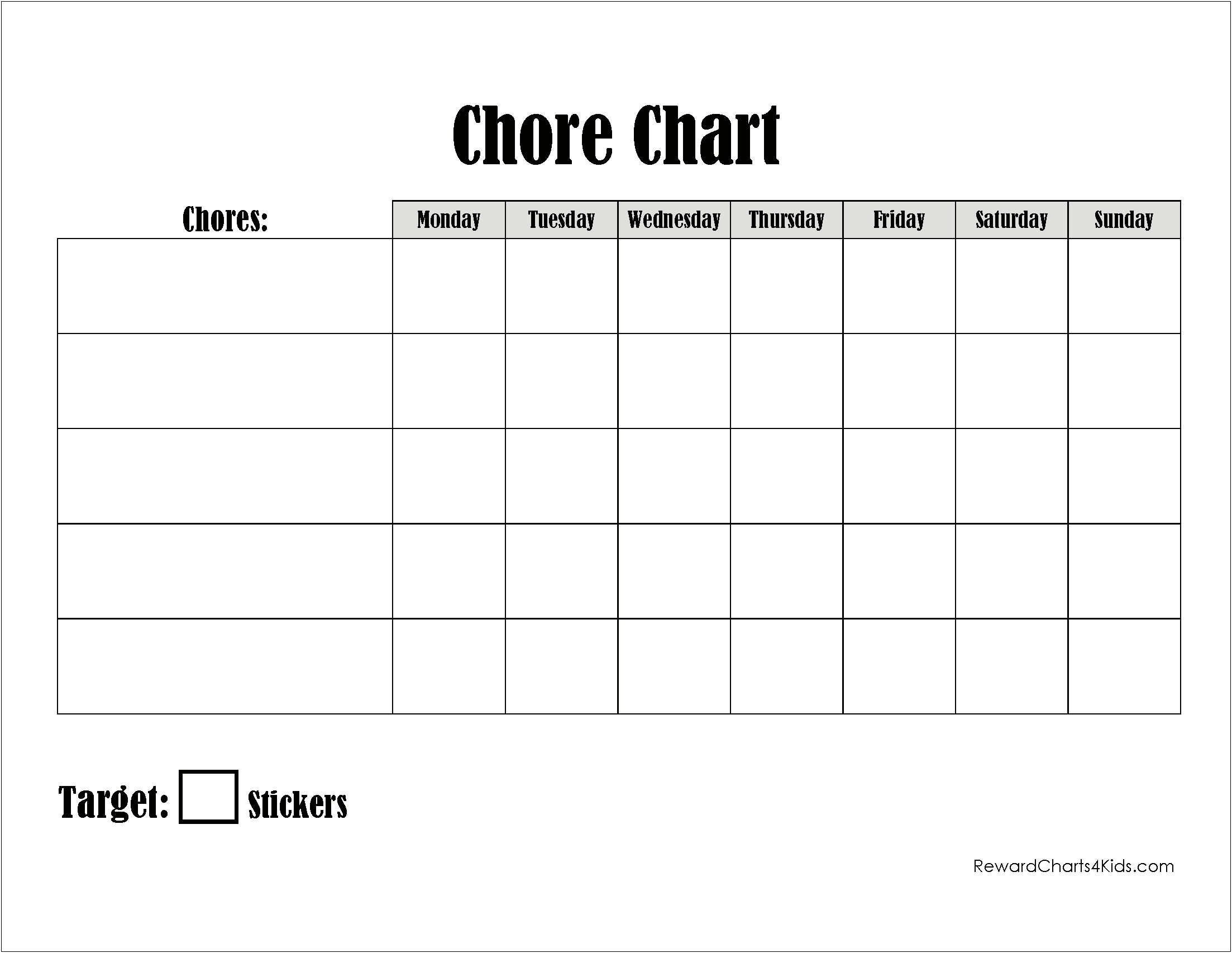 Classroom Duty Roster Template Free Download