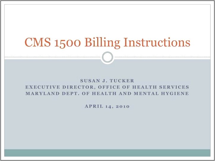 Cms 1500 Form Template Download Free