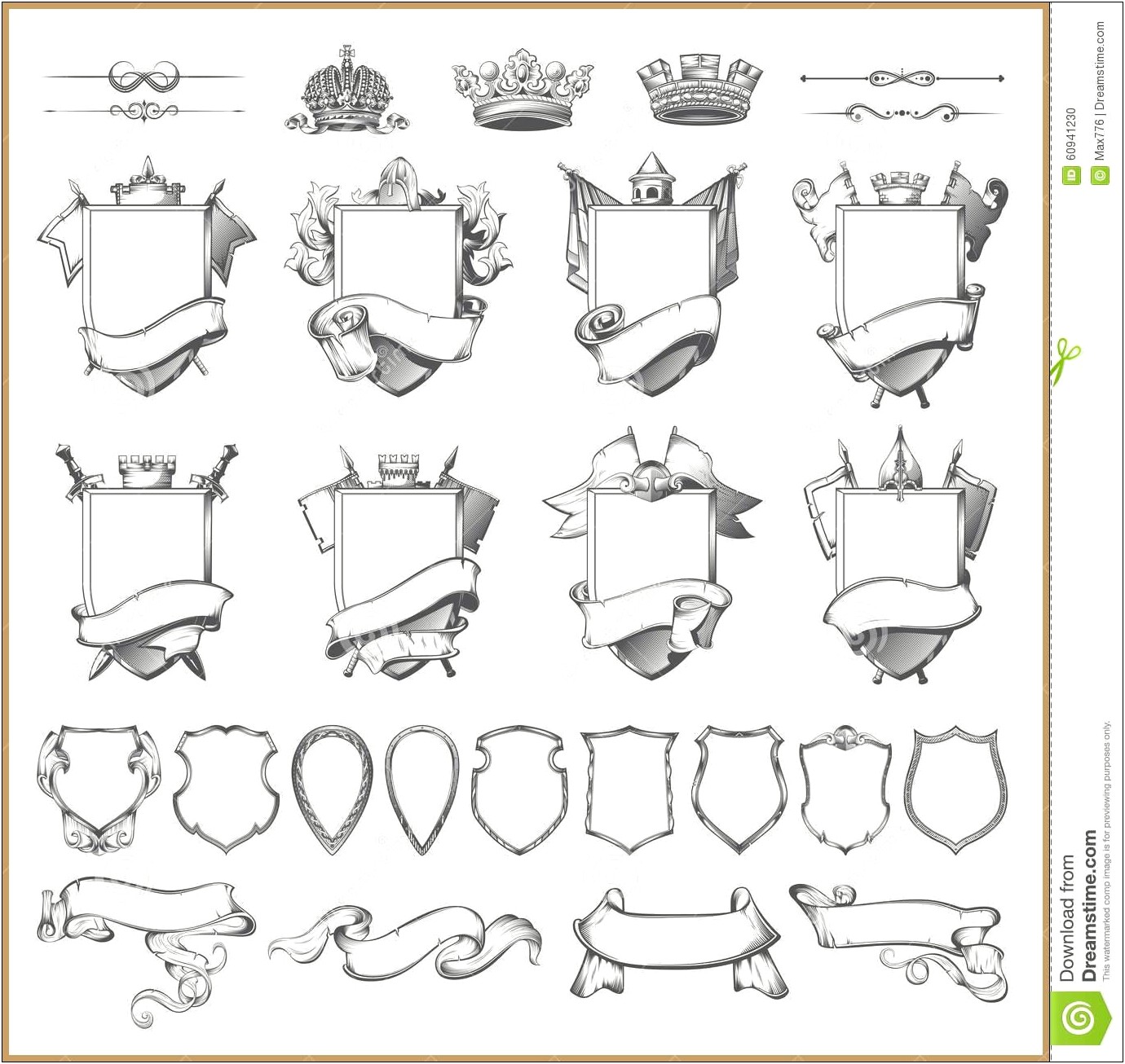 Coat Of Arms Printable Template Free