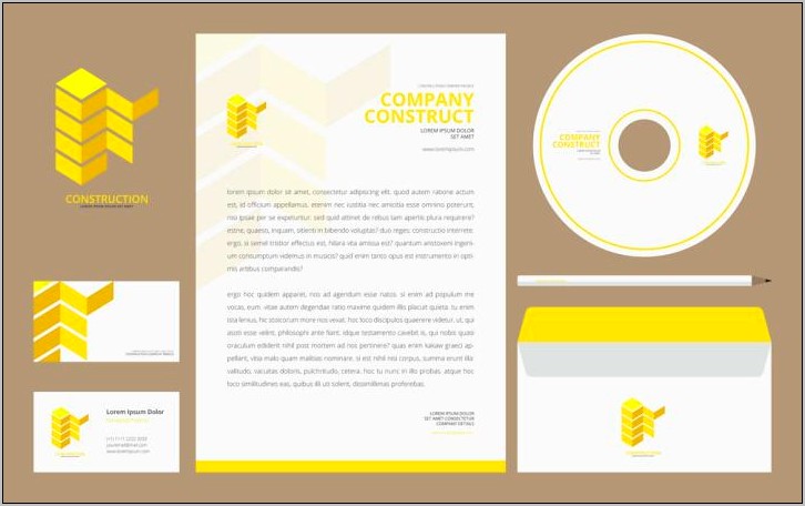 Construction Company Profile Template Free Download