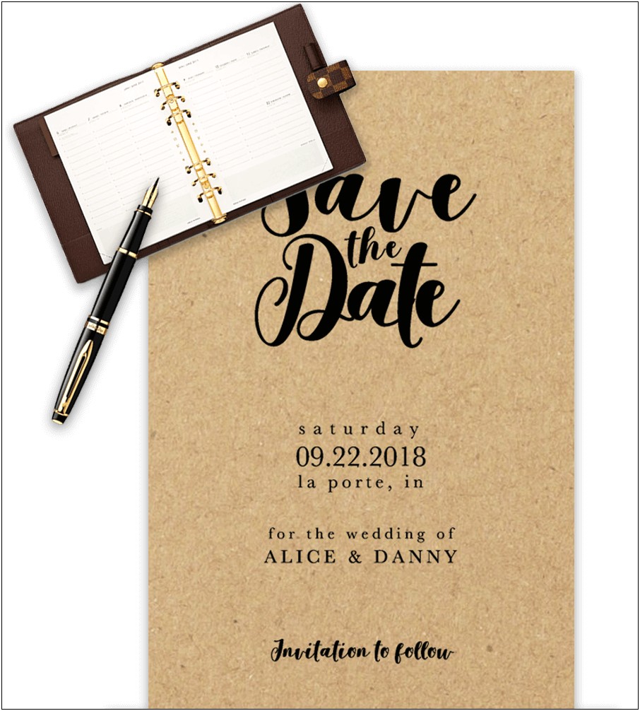 Corporate Save The Date Templates Free