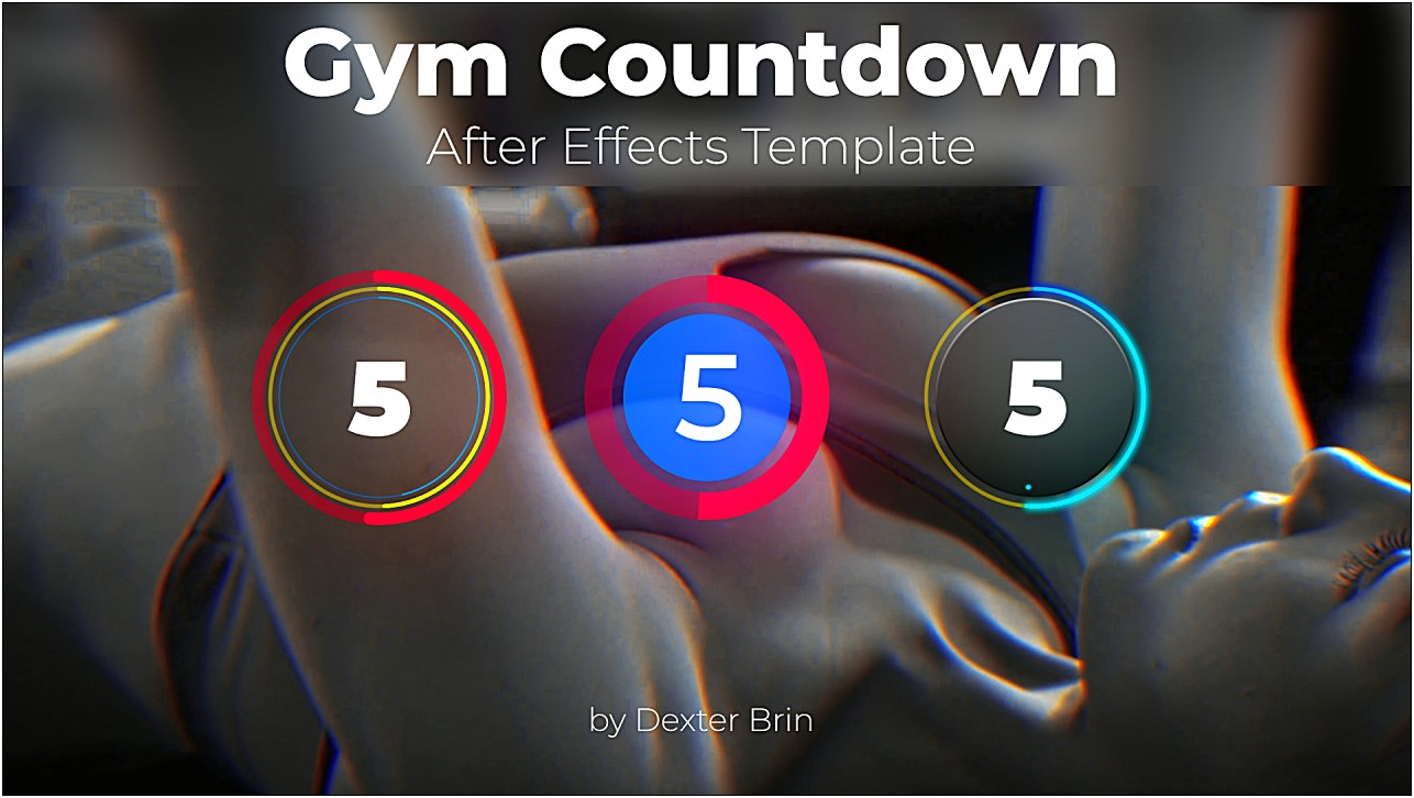 Countdown After Effects Template Free Download