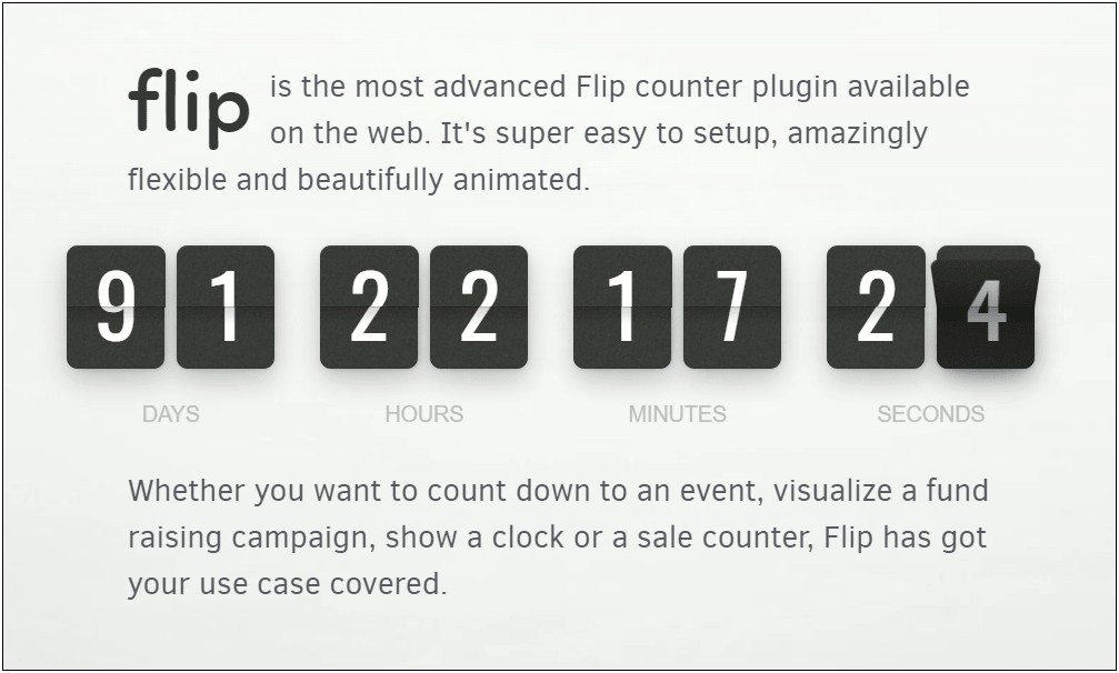 Countdown Timer Html Template Free Download