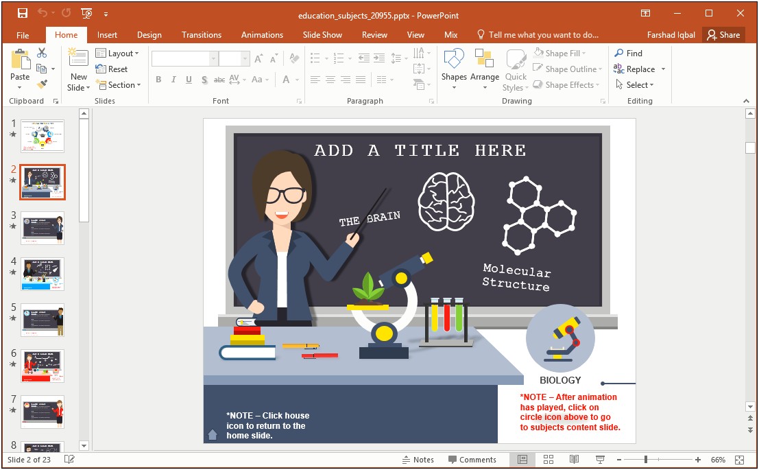 Creative Education Powerpoint Templates Free Download