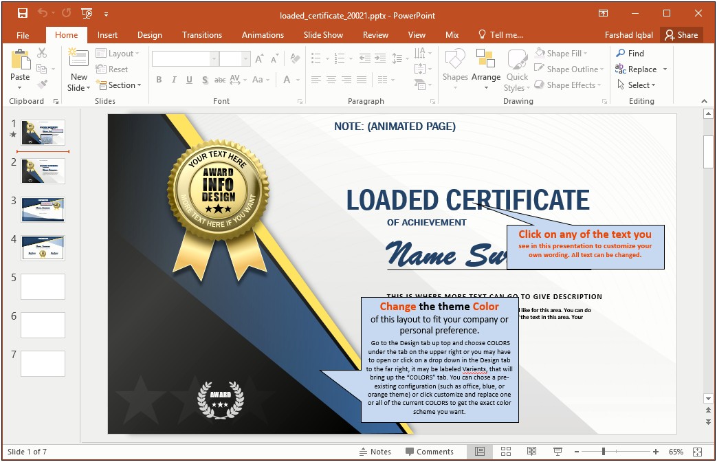 Design Your Own Certificate Templates Free