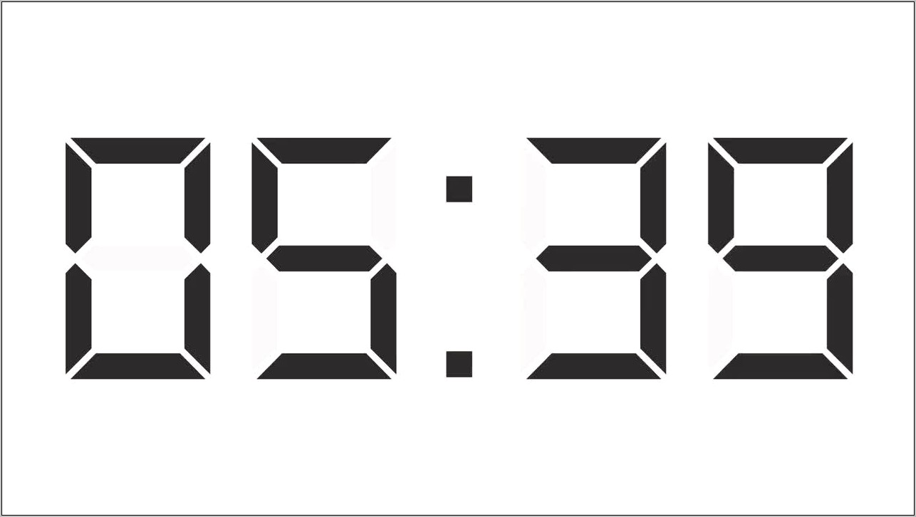 Digital Clock After Effects Template Free
