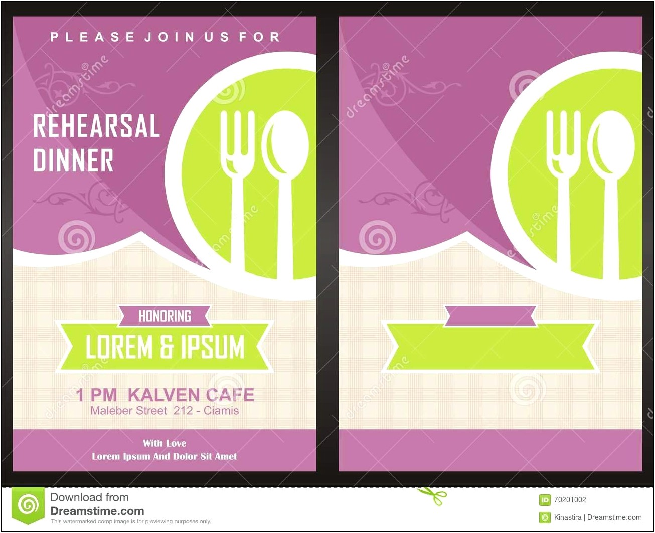 Dinner Party Invitation Templates Free Download