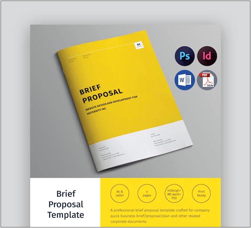 Download Free Business Proposal Template Word