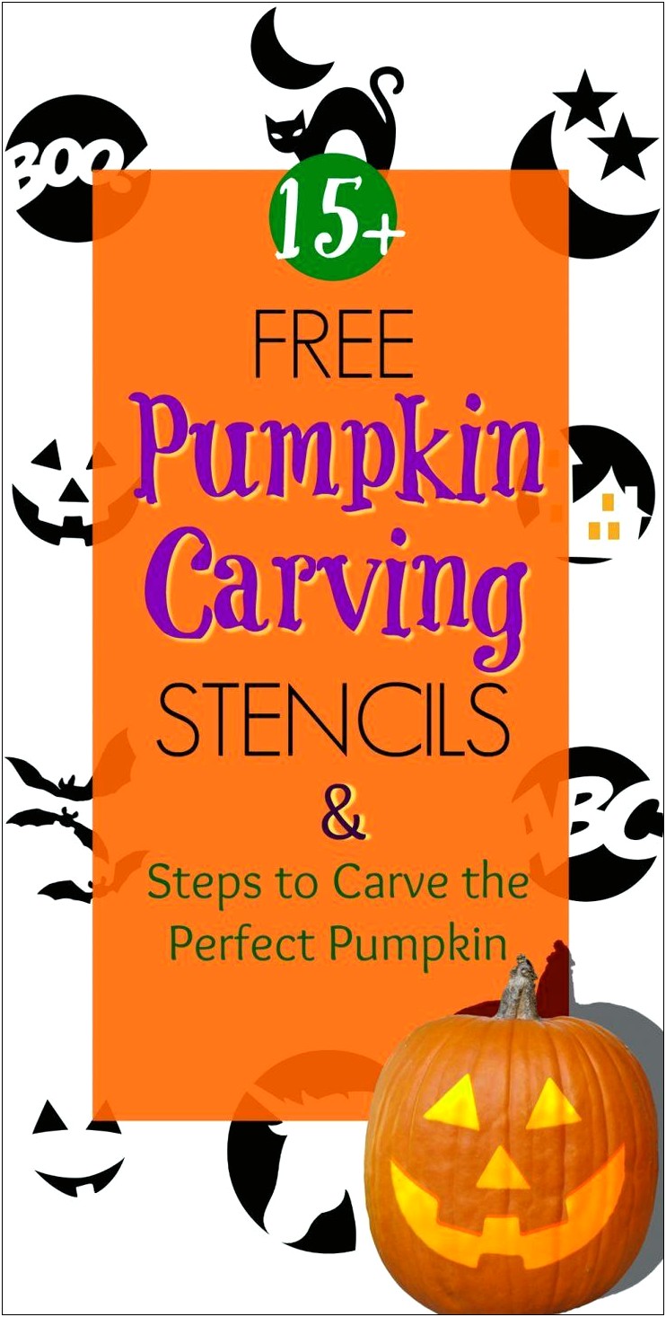 Easy Pumpkin Carving Templates Free Printable