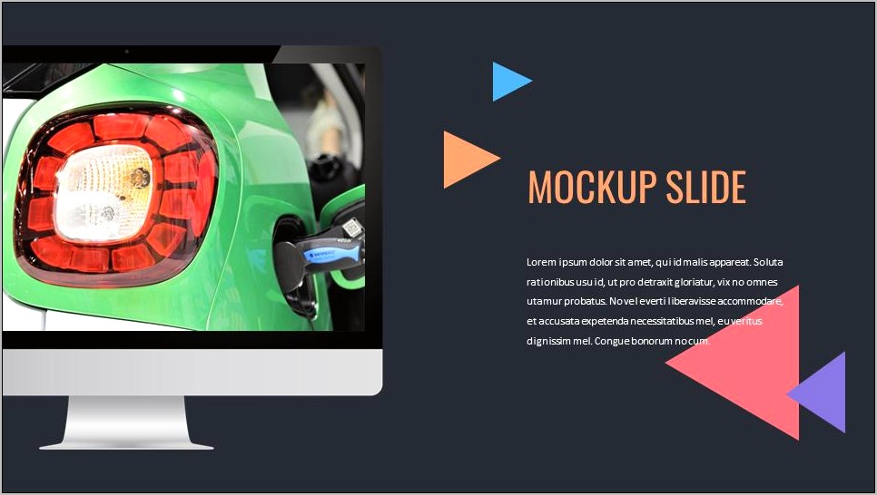 Electric Car Ppt Template Free Download