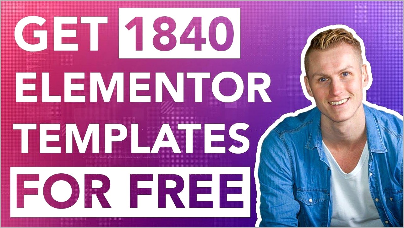Elementor Single Post Template Free Download