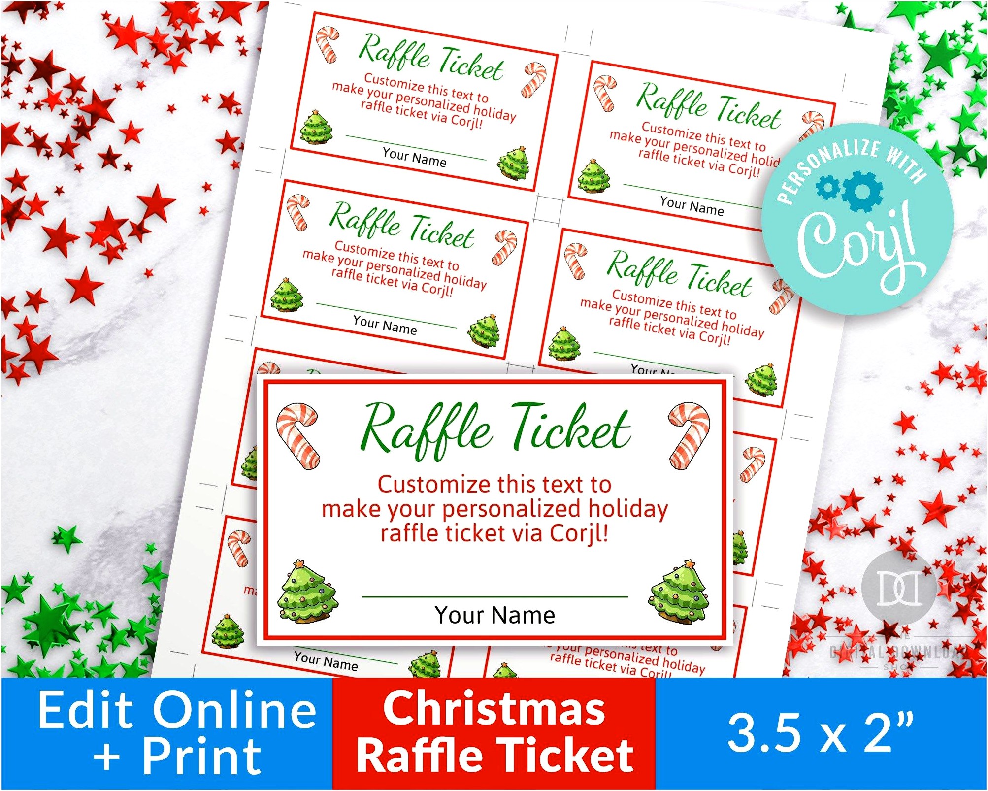Enter To Win Ticket Template Free