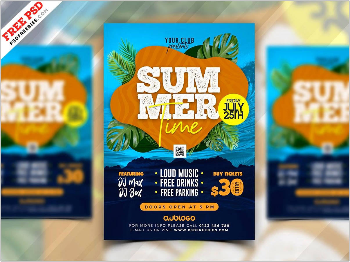 Event Flyer Templates Free Download Psd