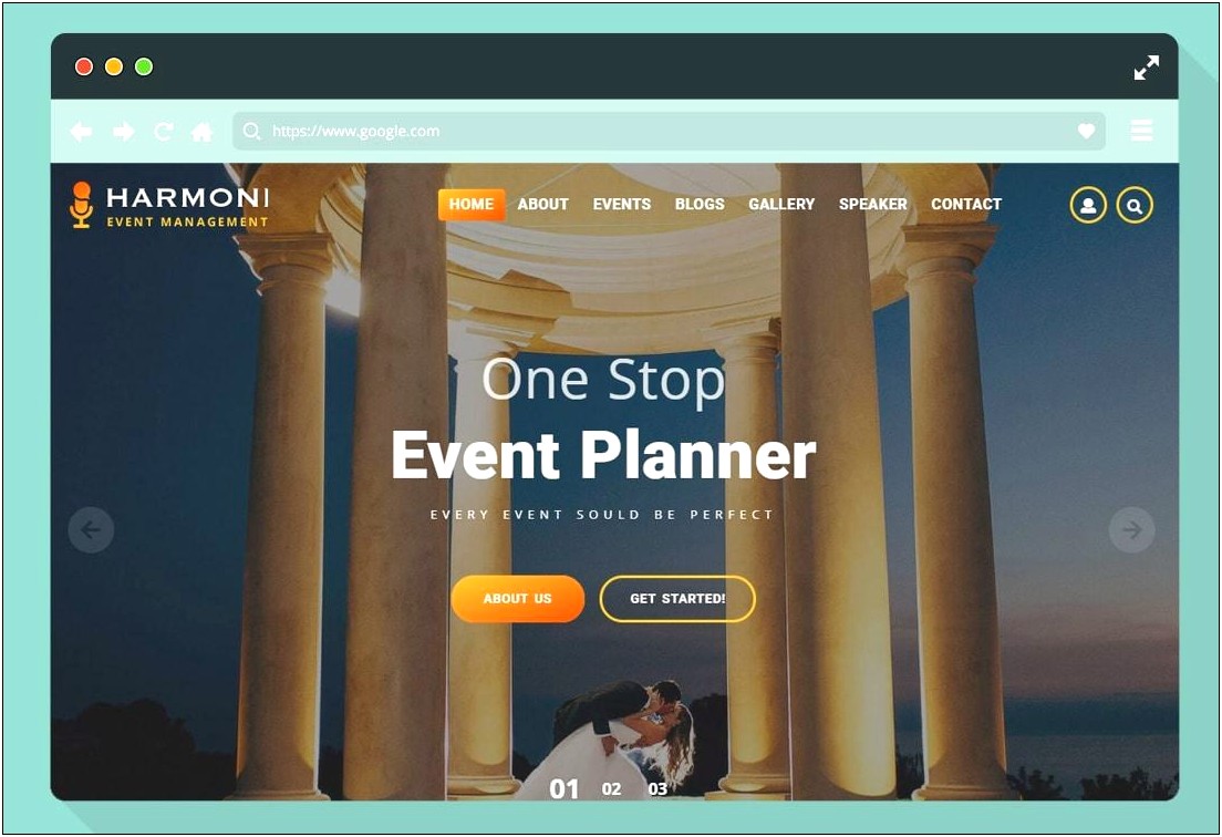 Event Management Html5 Template Free Download