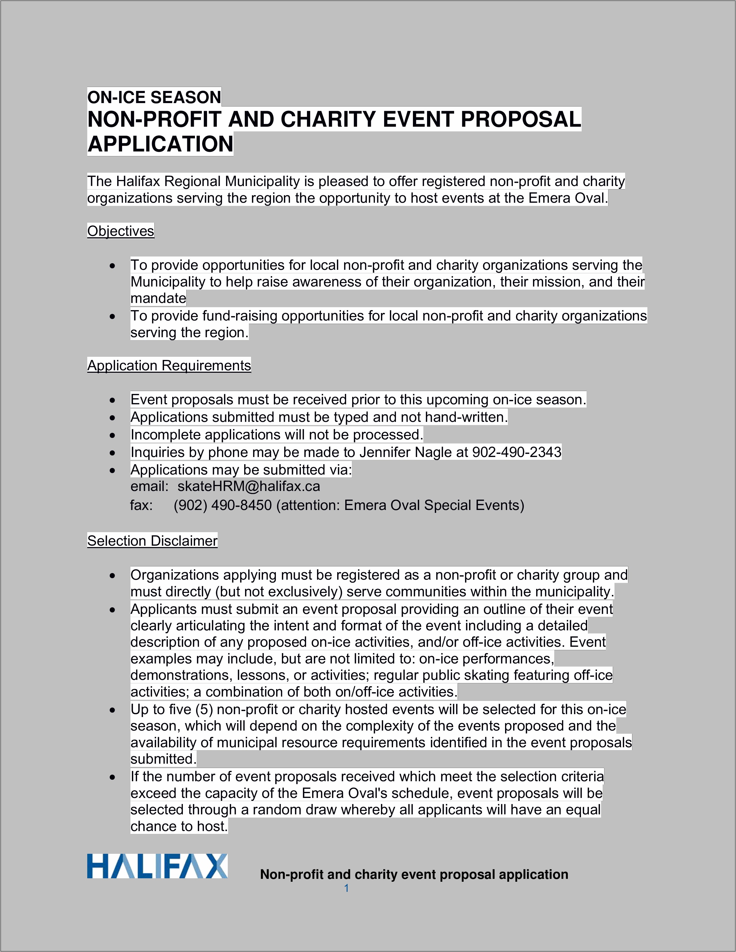 Event Sponsorship Proposal Template Free Doc