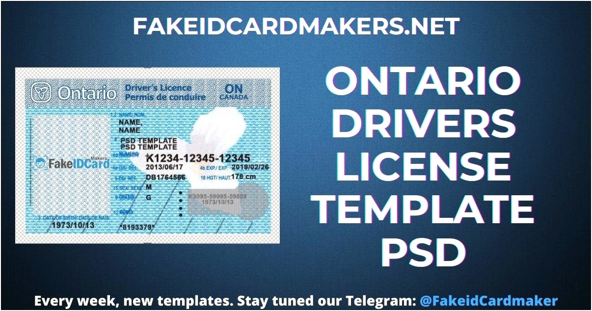 Fake Paper Id Template Download Free