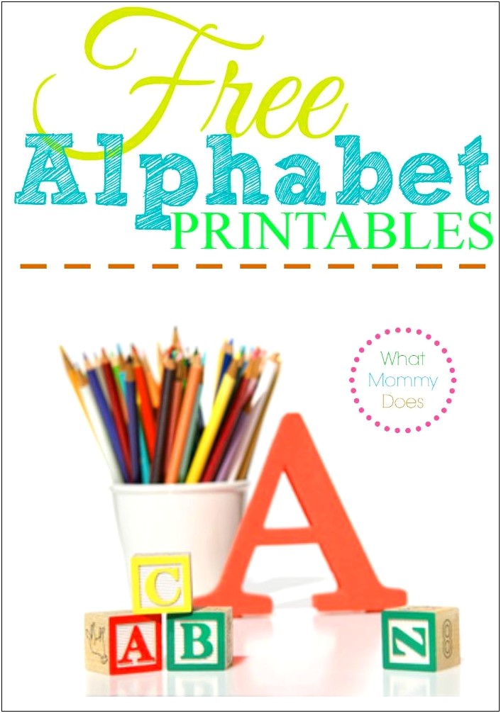 Free 2 Inch Printable Letter Templates