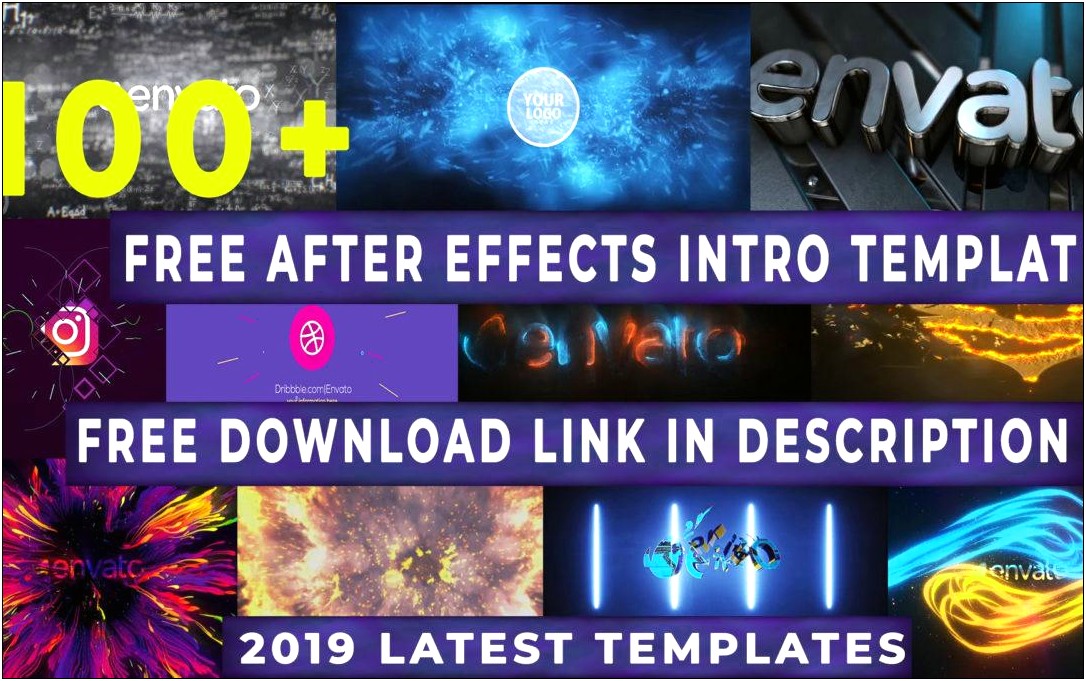 Free Adobe After Effects Logo Templates