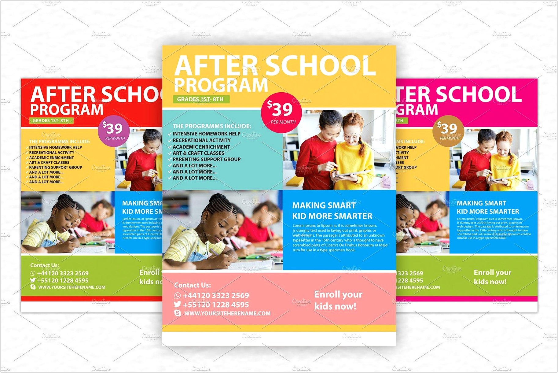Free After School Program Flyer Template