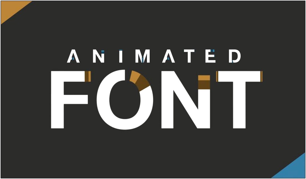 Free Animated Text Template After Effects