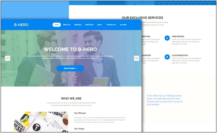 Free Bootstrap 4 Html Templates 2018