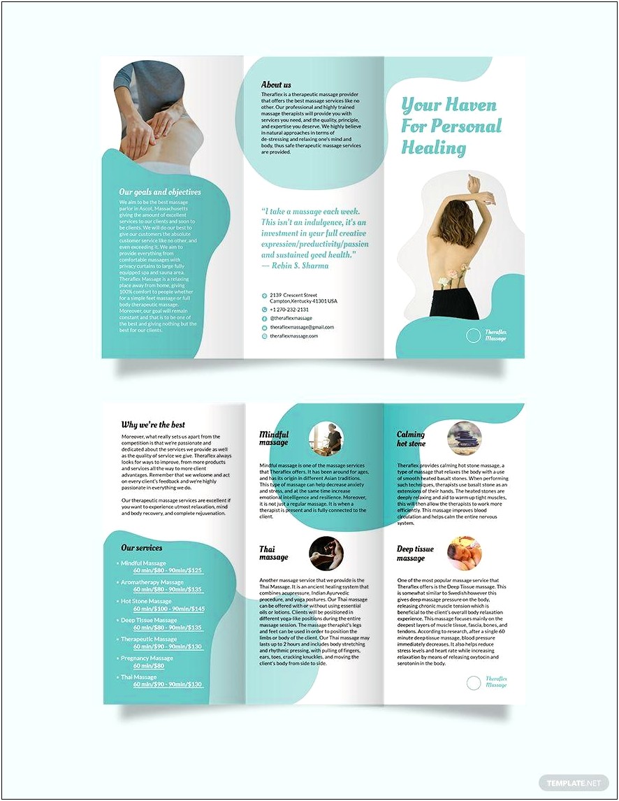 Free Brochure Templates For Pages Mac