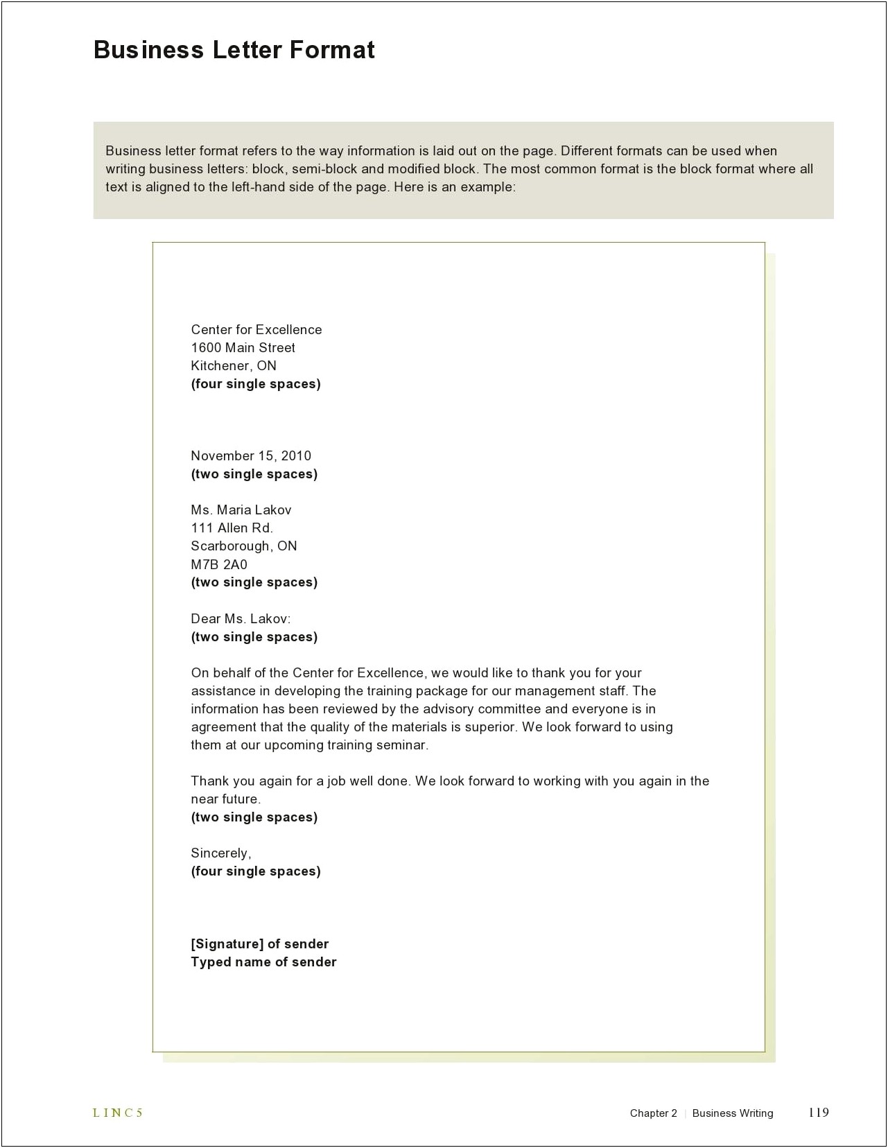 Free Business Letter Templates To Print