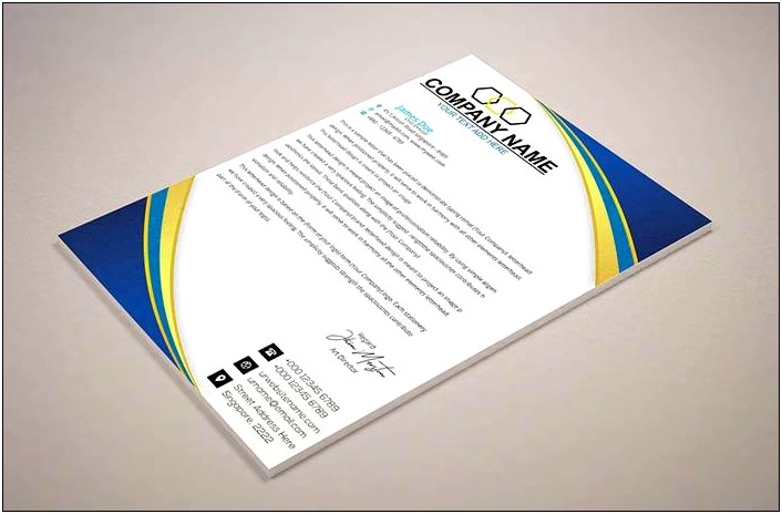 Free Business Letterhead Templates With Logo