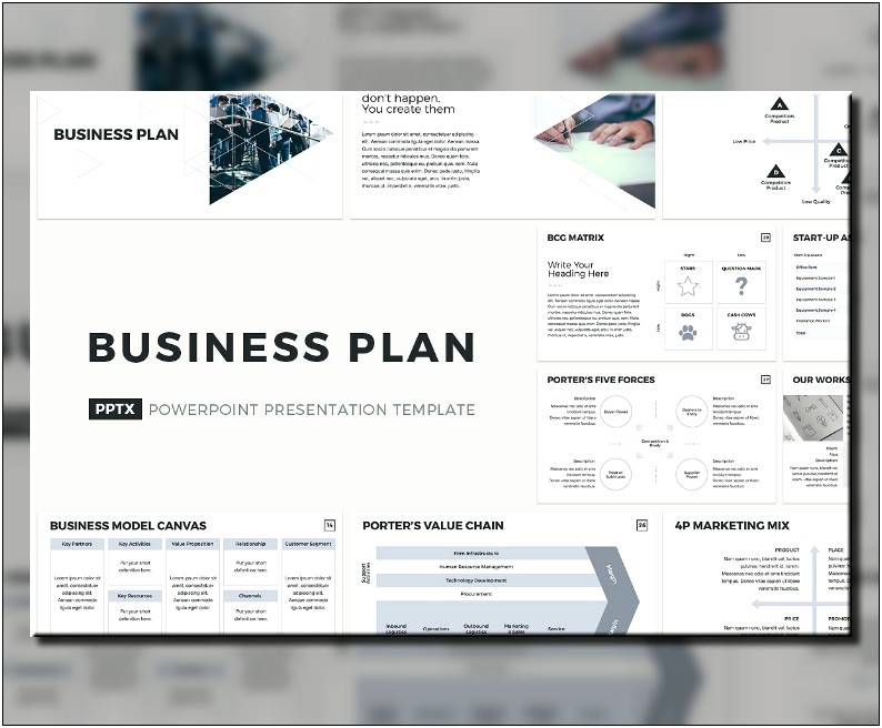 Free Business Plan Template Powerpoint Presentation