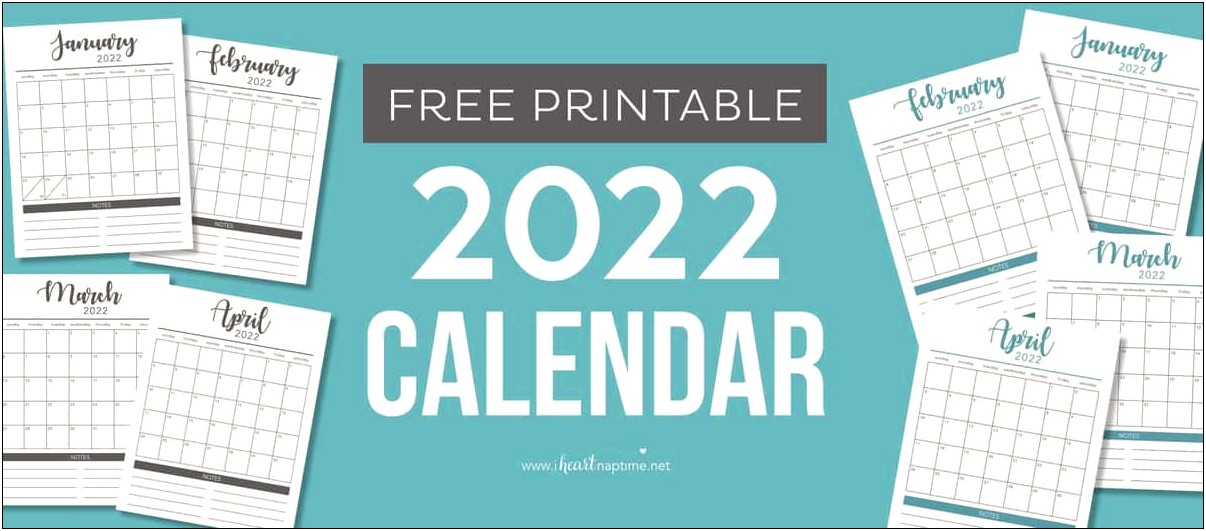 Free Calendar Template To Type In