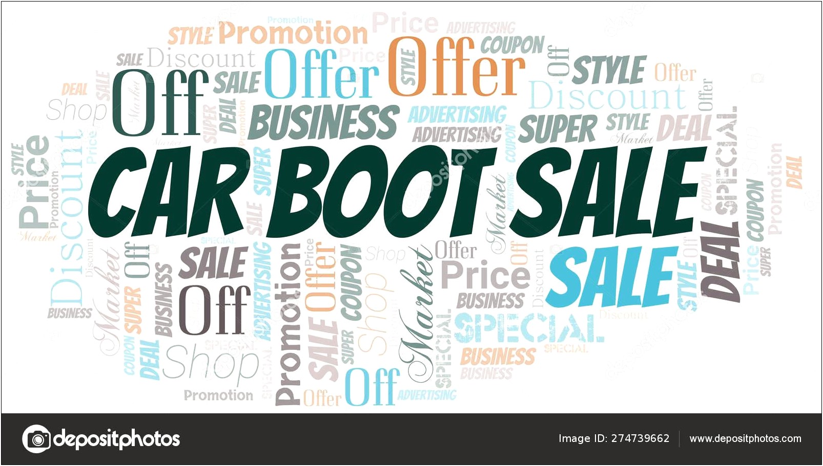 Free Car Boot Sale Poster Template