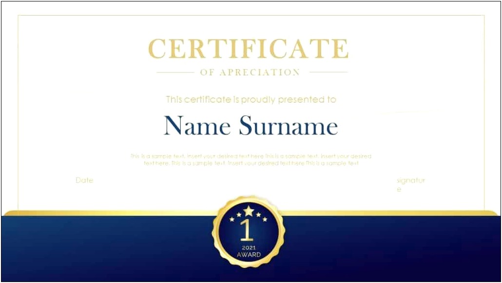Free Certificate Templates For Google Docs