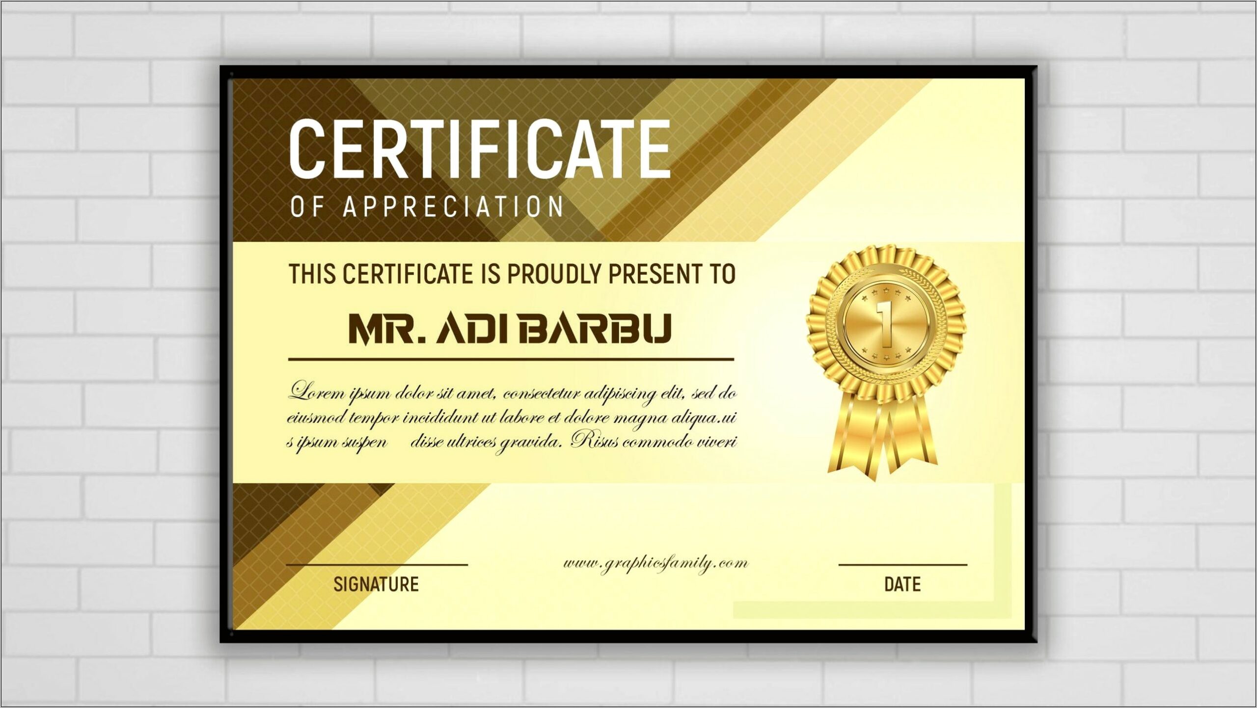 Free Certificate Templates For Word 2010