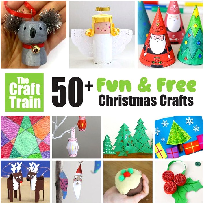 Free Christmas Craft Templates For Preschoolers