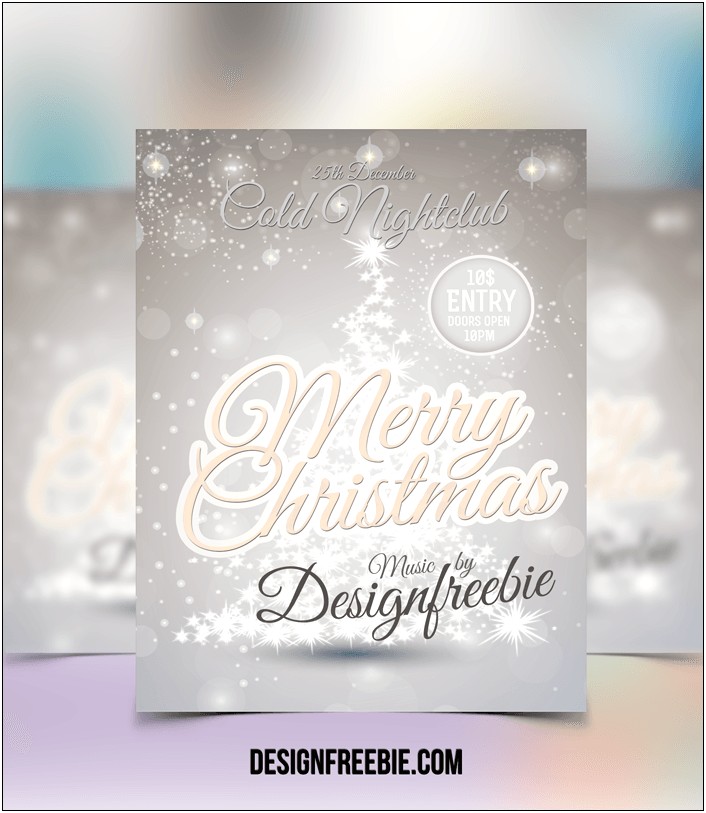 Free Christmas Flyer Templates To Download